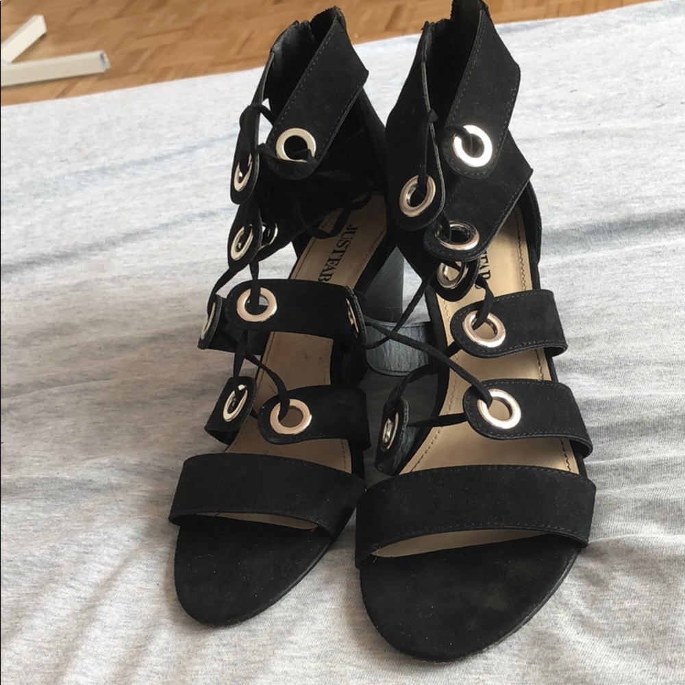 Just fab heeled sandals